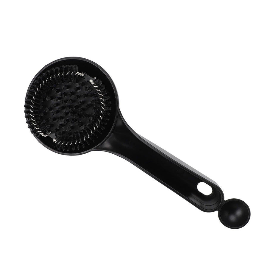Coffee Machine Cleaning Brush Grouphead Brush with Water Deflector Efficient Cleaning for 58mm Grouphead