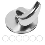 54mm Portafilter Spout Bottomless To Spouted Coffee Machine Portafilter Spout 304 Stainless Steel with O Rings Double Spout