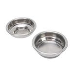 2Pcs 58mm Pressurized Filter Basket Stainless Steel 18g Capacity Pressurized Basket Coffee Filter