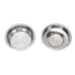 2Pcs 58mm Pressurized Filter Basket Stainless Steel 18g Capacity Pressurized Basket Coffee Filter