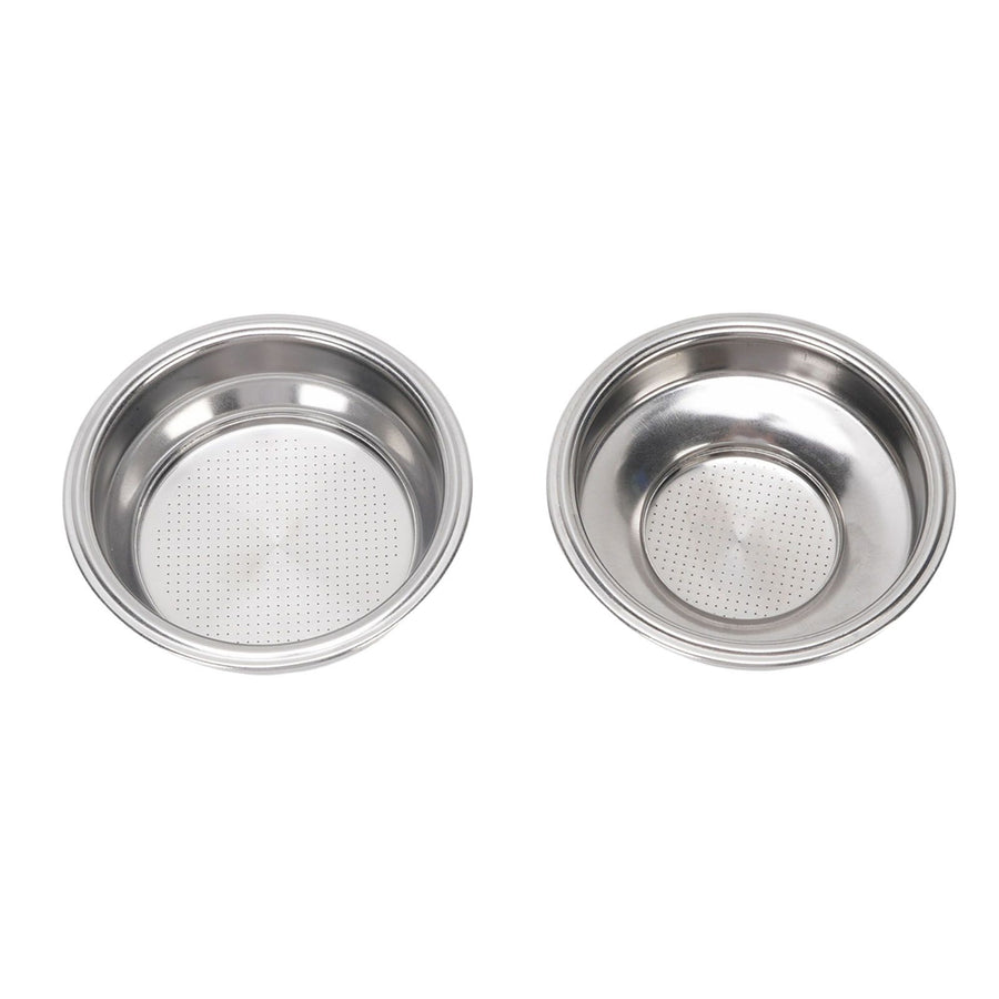 2Pcs 58mm Pressurized Filter Basket Stainless Steel 18g Capacity Pressurized Basket Coffee Filter