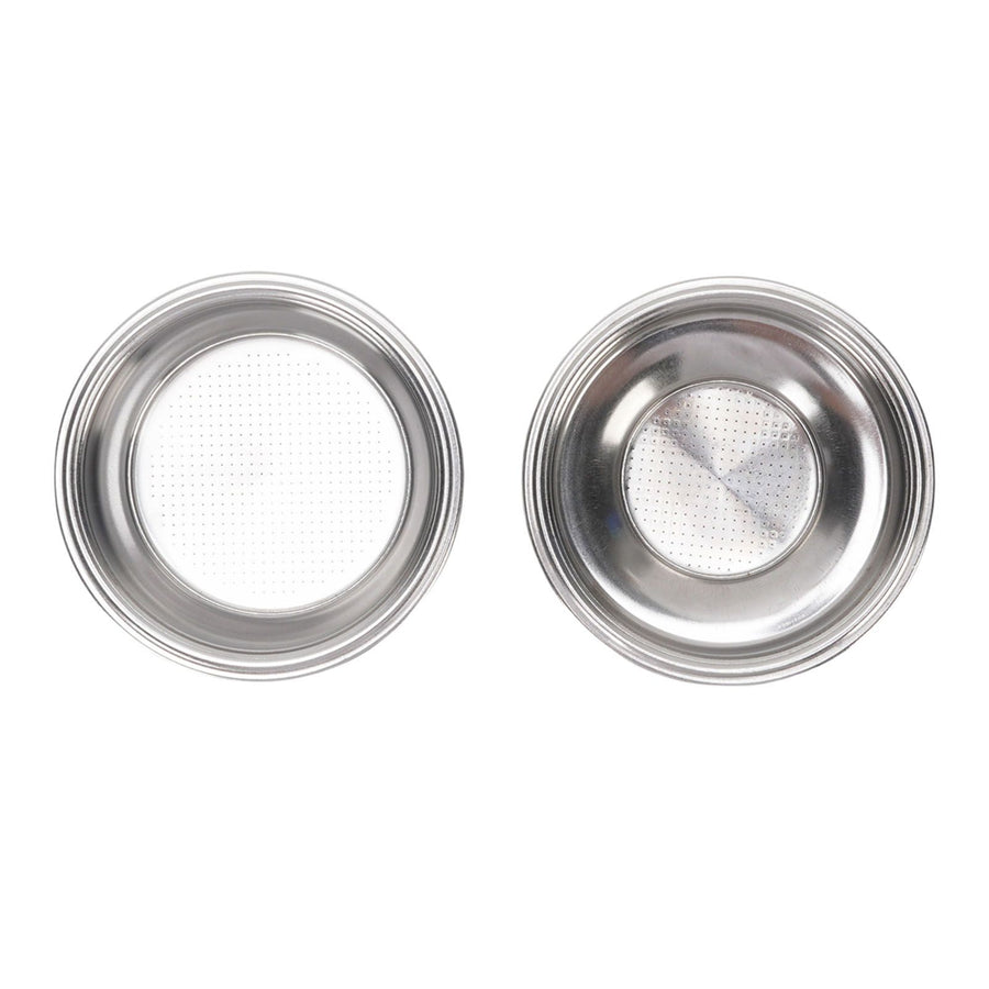 2Pcs 58mm Pressurized Filter Basket Stainless Steel 18g Capacity Pressurized Basket Coffee Filter