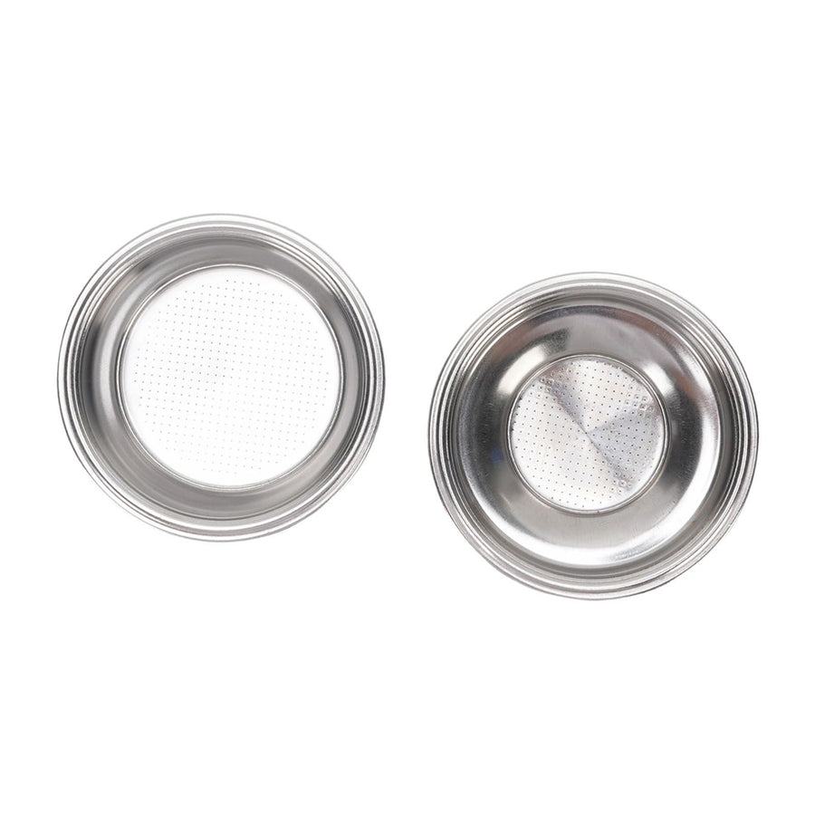 2Pcs 58mm Pressurized Filter Basket Stainless Steel 18g Capacity Pressurized Basket Coffee Filter