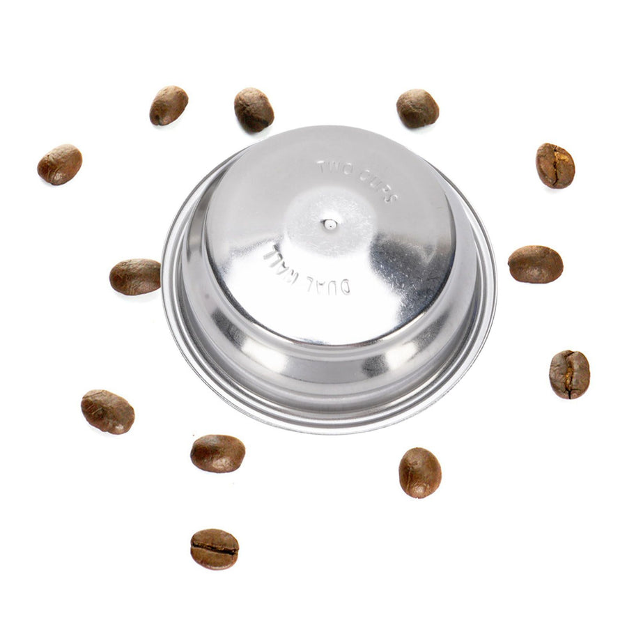 2Pcs 58mm Pressurized Filter Basket Stainless Steel 18g Capacity Pressurized Basket Coffee Filter