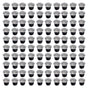 100 Pcs 15ml Empty Coffee Capsule Cups Aluminum Foil Refillable Coffee Capsules Easy Sealing for Coffee Makers Black