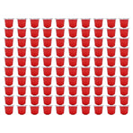 100 Pcs 15ml Empty Coffee Capsule Cups Aluminum Foil Refillable Coffee Capsules Easy Sealing for Coffee Makers Red