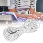 6mm 10m / 32.8ft Polypropylene Fiber Round Elastic Rope Cord Sewing Accessories for Clothing