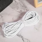 6mm 10m / 32.8ft Polypropylene Fiber Round Elastic Rope Cord Sewing Accessories for Clothing