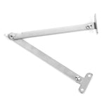 5Pcs Stainless Steel Rust Proof Support Hinge Hardware Fittings for Door Closet Cabinet Use