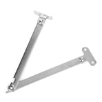 5Pcs Stainless Steel Rust Proof Support Hinge Hardware Fittings for Door Closet Cabinet Use