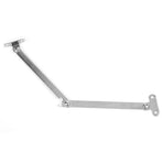 5Pcs Stainless Steel Rust Proof Support Hinge Hardware Fittings for Door Closet Cabinet Use