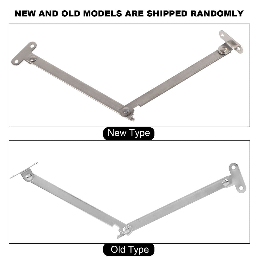 5Pcs Stainless Steel Rust Proof Support Hinge Hardware Fittings for Door Closet Cabinet Use