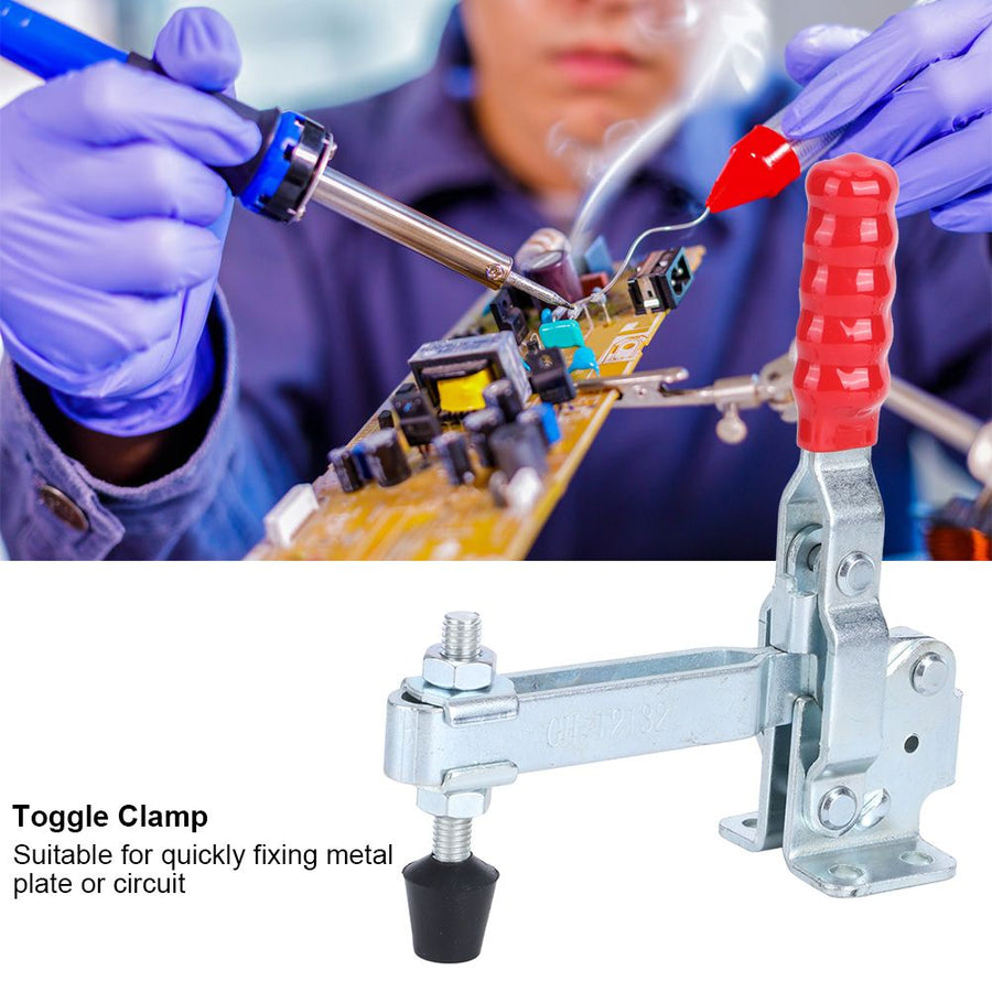 Quick Toggle Clamp Welding Fixture for Machine Operation Quickly Fixing Metal Plate Circuit