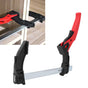 DIY Woodworking Ratchet Quick Fixing F Clamps Bar Clips Carpentry Accessory Hand Tool
