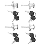 4Pcs Zinc Alloy Cam Lock for Drawer Office Triple Cabinet Desk Hardware Accessories