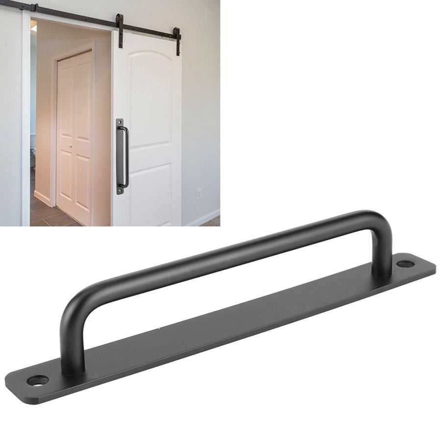 Elegant Sliding Barn Door Handle Aluminum Alloy Smooth Pull for Wardrobes Cabinets Garages Sheds