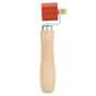 1.1in Silicone Hand Pressure Roller 2‑Way Bearing 260°C High Temperature Resistant Welding Tool(Red )