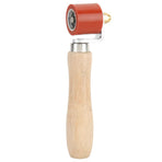 1.1in Silicone Hand Pressure Roller 2‑Way Bearing 260°C High Temperature Resistant Welding Tool(Red )