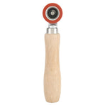 1.1in Silicone Hand Pressure Roller 2‑Way Bearing 260°C High Temperature Resistant Welding Tool(Red )