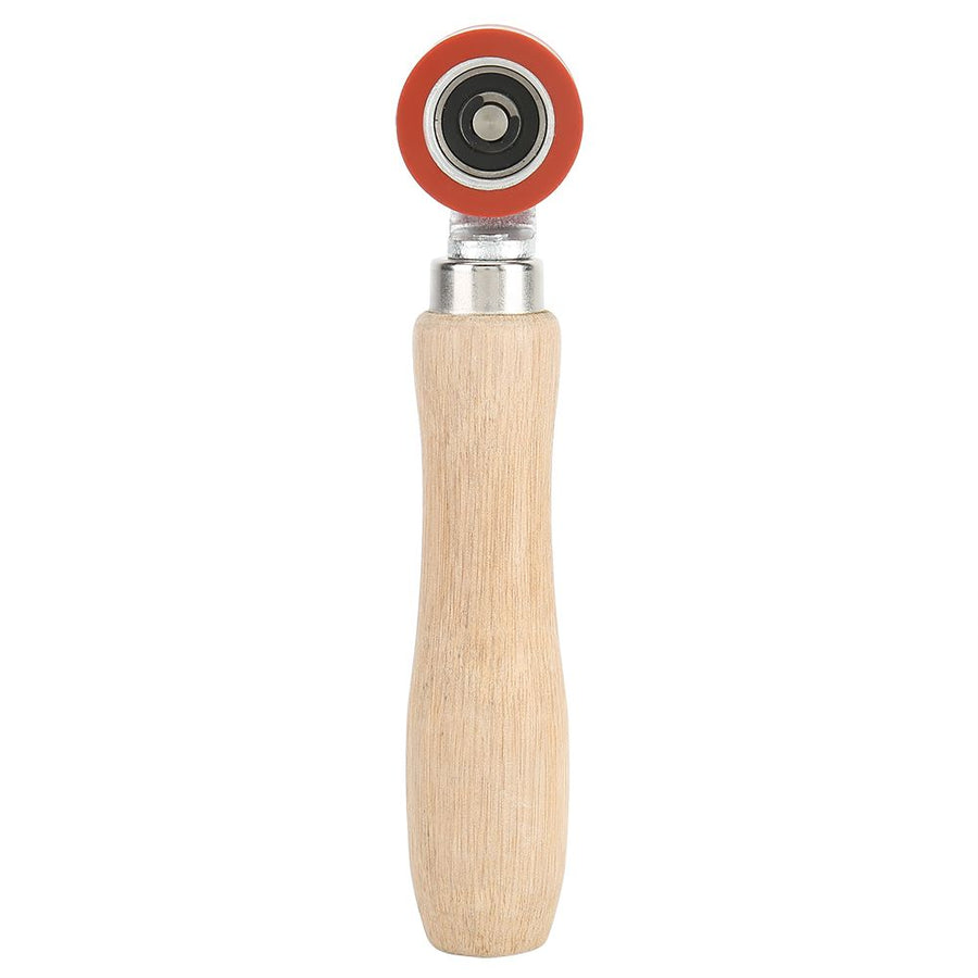 1.1in Silicone Hand Pressure Roller 2‑Way Bearing 260°C High Temperature Resistant Welding Tool(Red )