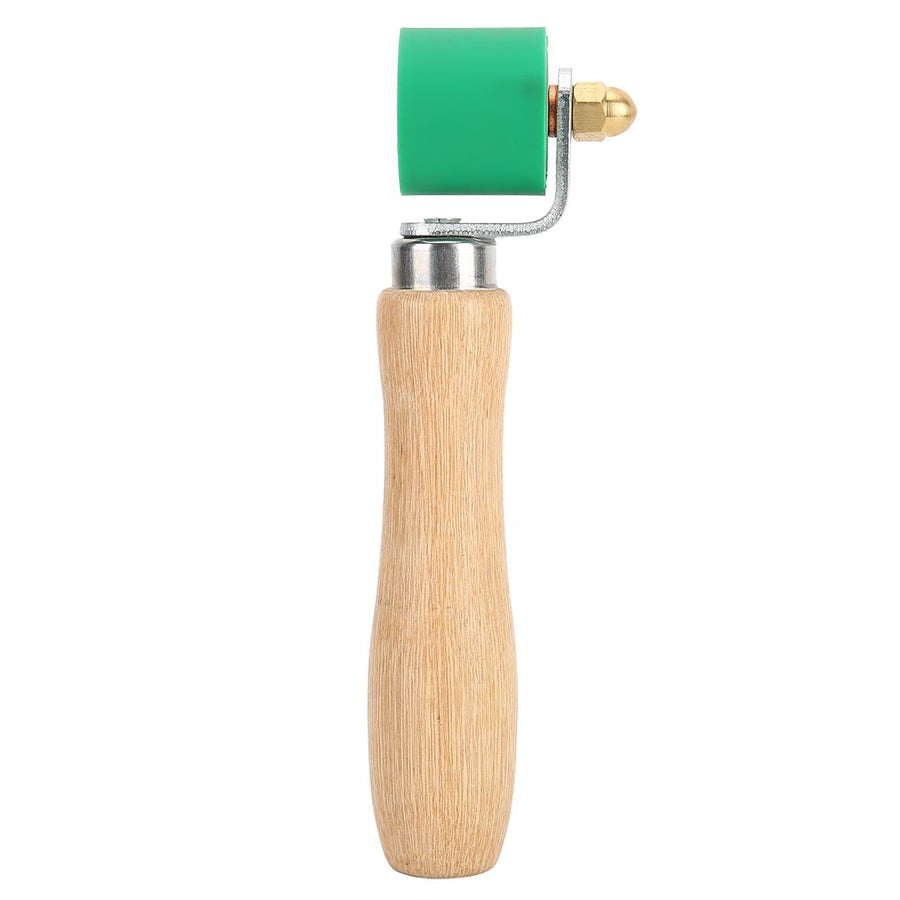 1.1in Silicone Hand Pressure Roller 2‑Way Bearing 260°C High Temperature Resistant Welding Tool(Green )