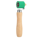 1.1in Silicone Hand Pressure Roller 2‑Way Bearing 260°C High Temperature Resistant Welding Tool(Green )