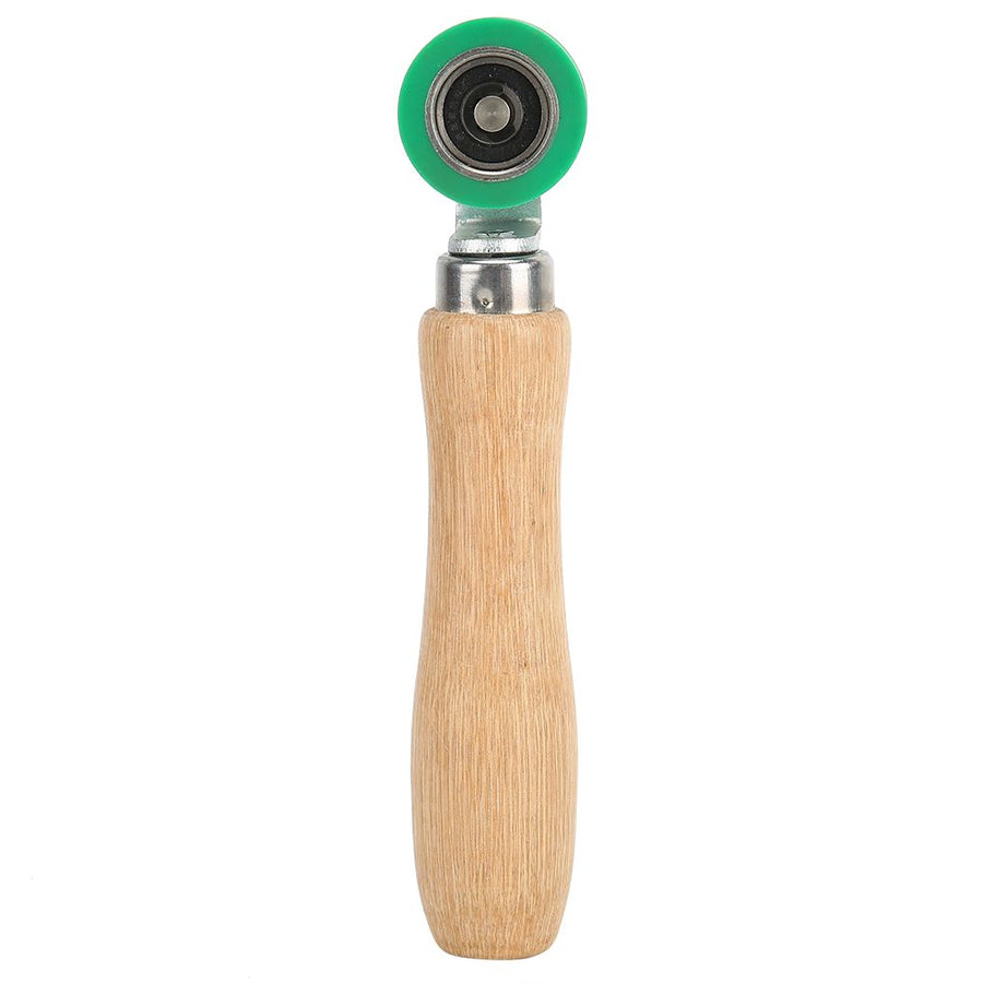 1.1in Silicone Hand Pressure Roller 2‑Way Bearing 260°C High Temperature Resistant Welding Tool(Green )