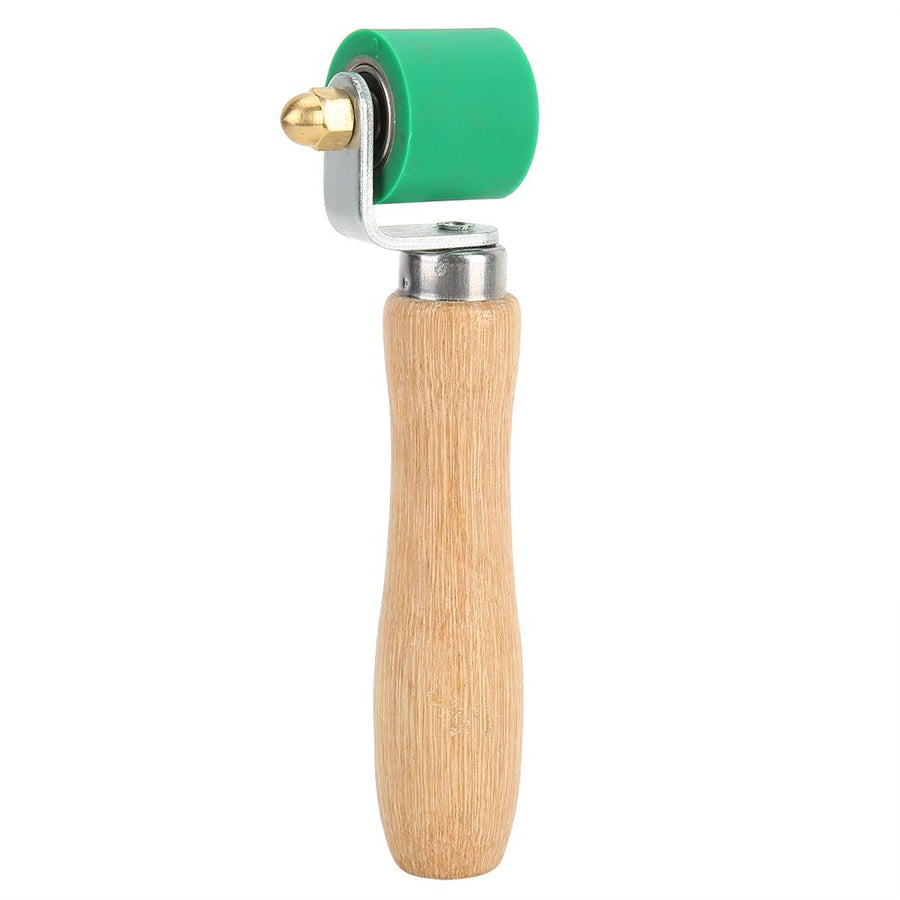 1.1in Silicone Hand Pressure Roller 2‑Way Bearing 260°C High Temperature Resistant Welding Tool(Green )