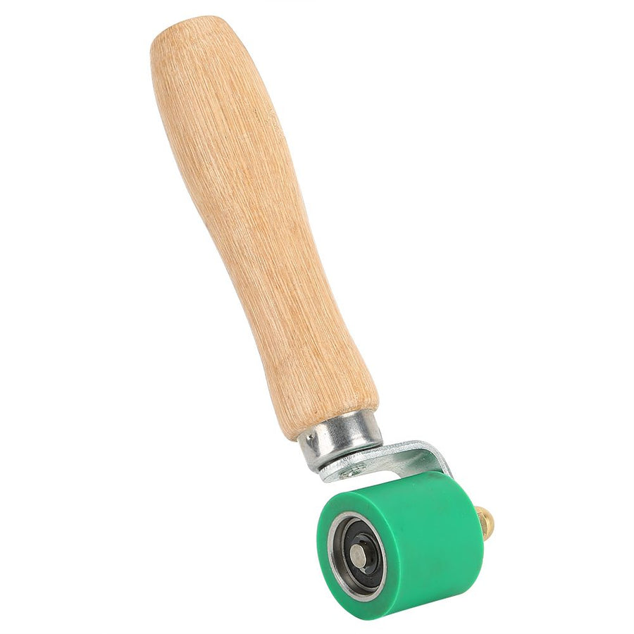 1.1in Silicone Hand Pressure Roller 2‑Way Bearing 260°C High Temperature Resistant Welding Tool(Green )