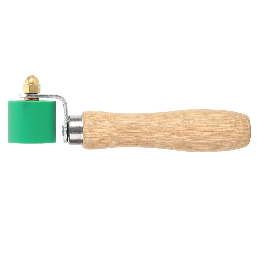 1.1in Silicone Hand Pressure Roller 2‑Way Bearing 260°C High Temperature Resistant Welding Tool(Green )