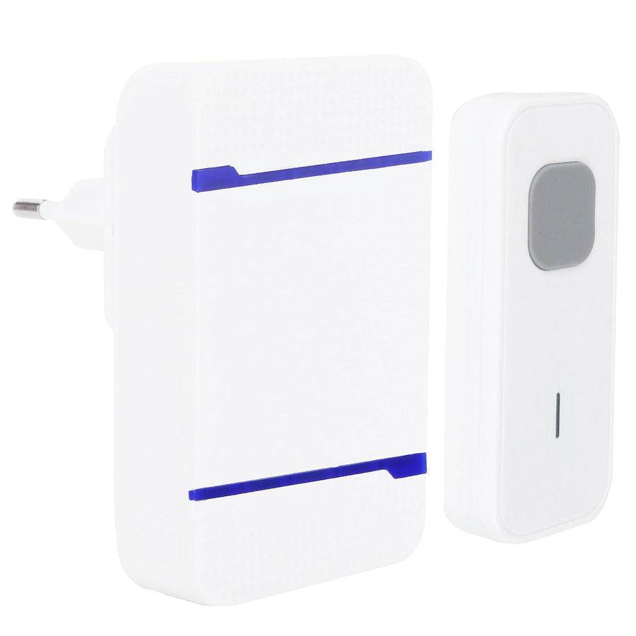 Wireless Doorbell with 5-Level Volume Villa Home Door Bell Kit