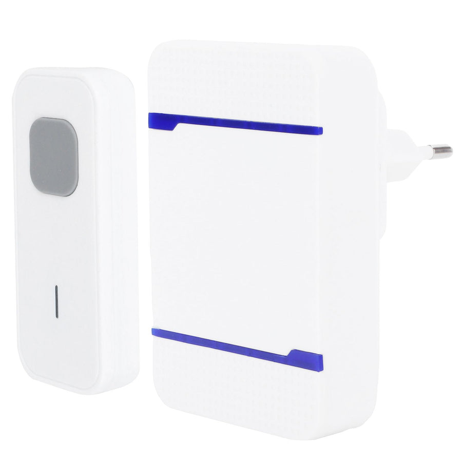 Wireless Doorbell with 5-Level Volume Villa Home Door Bell Kit