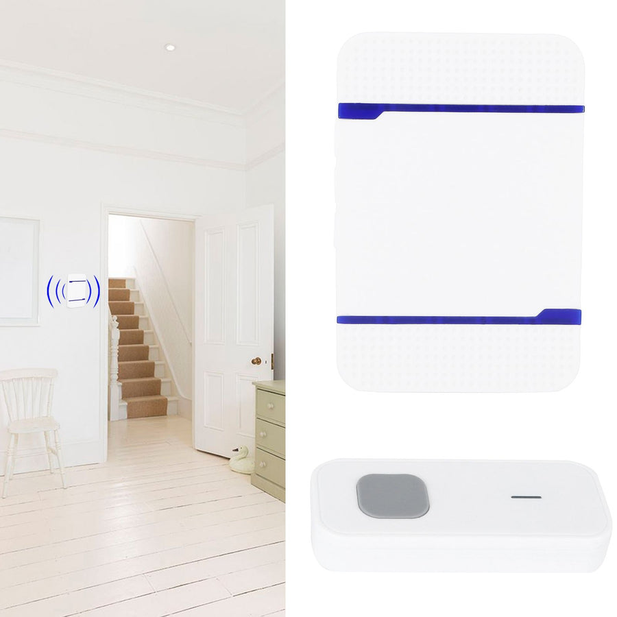 Wireless Doorbell with 5-Level Volume Villa Home Door Bell Kit