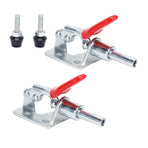 2 Set Push Pull Toggle Clamp Quick Positioning Hand Tool Home Decoration Accessories