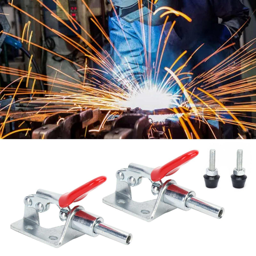 2 Set Push Pull Toggle Clamp Quick Positioning Hand Tool Home Decoration Accessories
