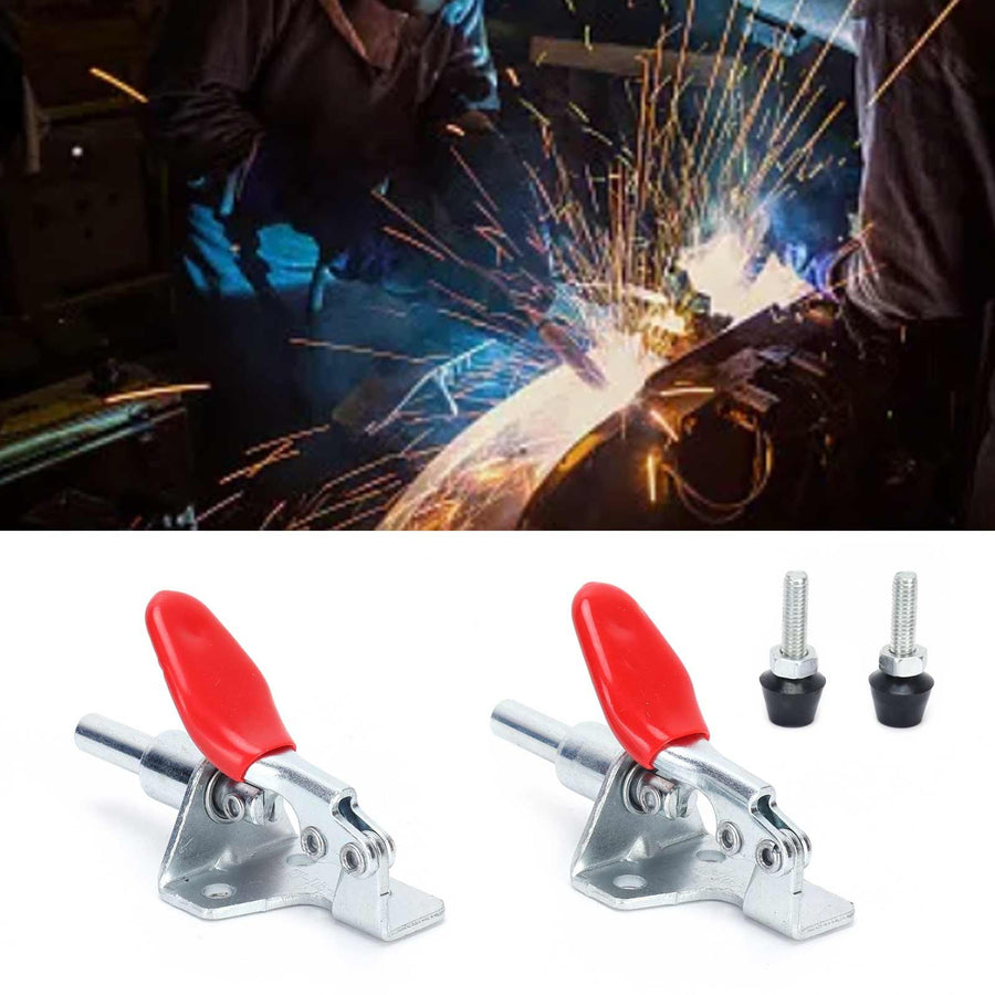 2 Set Push Pull Toggle Clamp Quick Positioning Hand Tool Home Decoration Accessories