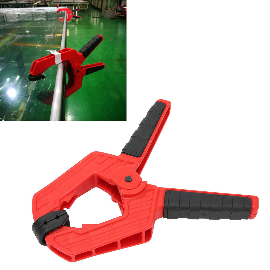 AShape Clamp Strong Spring DIY Woodworking Fixing Clamp Carpenter Accessory Tool(4in 50mm 10kg )
