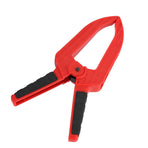 Spring Clamp with Long Flat Nose Plastic Fixing Clamp Woodworking Fixture Accessory2in Opening 50mm