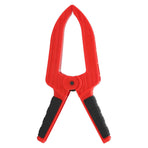Spring Clamp with Long Flat Nose Plastic Fixing Clamp Woodworking Fixture Accessory2in Opening 50mm