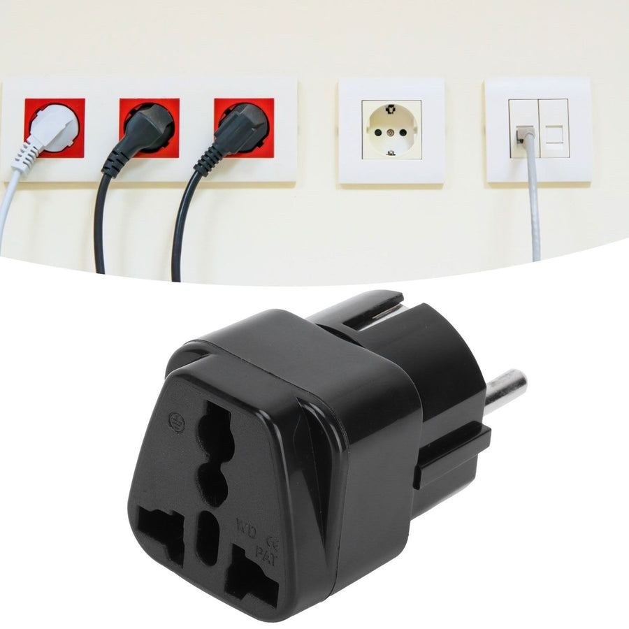 10A Power Converter Plug Europe Travel Plug Adapter Conversion Socket