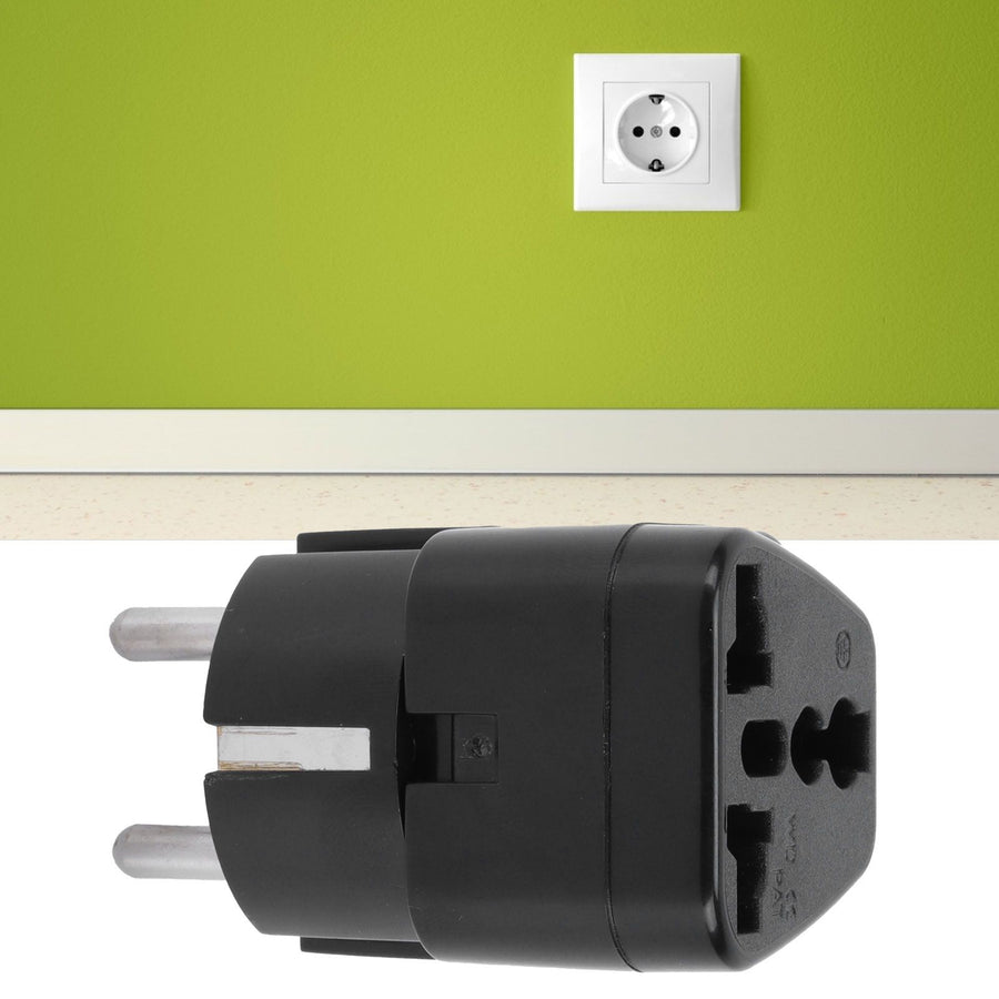 10A Power Converter Plug Europe Travel Plug Adapter Conversion Socket