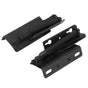 Black Split Spring Hinge Iron Triangular Hinge Hardware Supply for Folding Bed Sofa