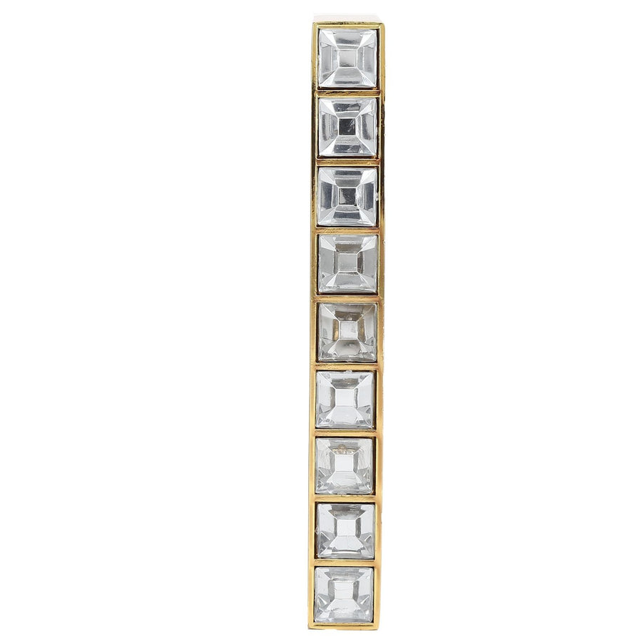 Crystal Pull Modern Cabinet Handle Double Hole Handle for Closet Drawer Cupboard Door