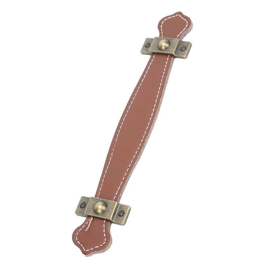 Artificial Leather Furniture Handle Drawer Cabinet Door Pull Luggage Suitcase Handle