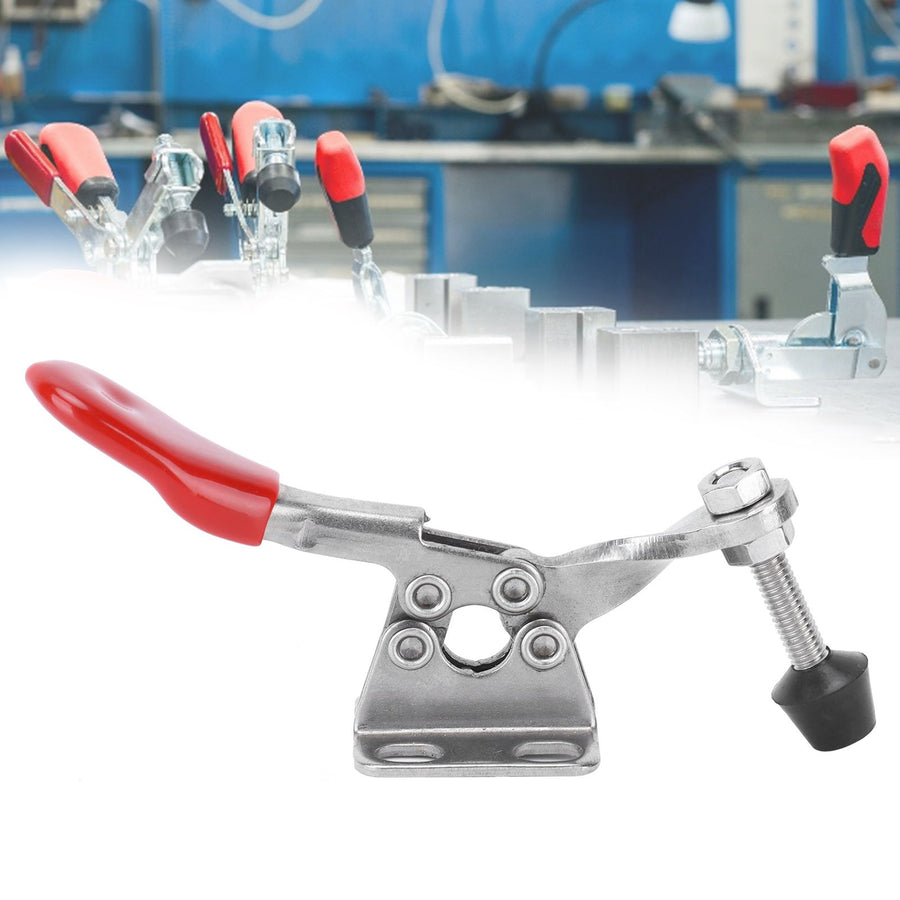 Toggle Clamp Stainless Steel Quick Welding Fixture Hand Tools 27kg/59.5lb HS CH GH‑201‑ASS