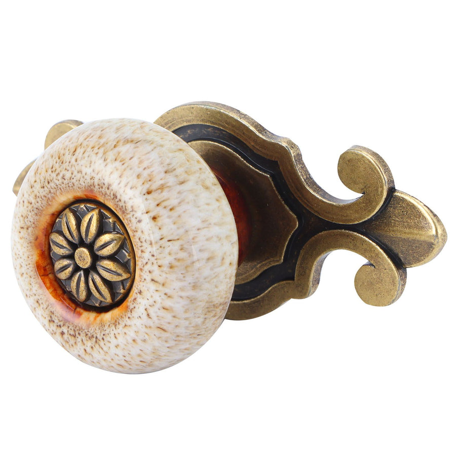 Furniture Handle Originality Cabinet Wardrobe Drawer Knobs Furniture Accessory Antique Copper Style