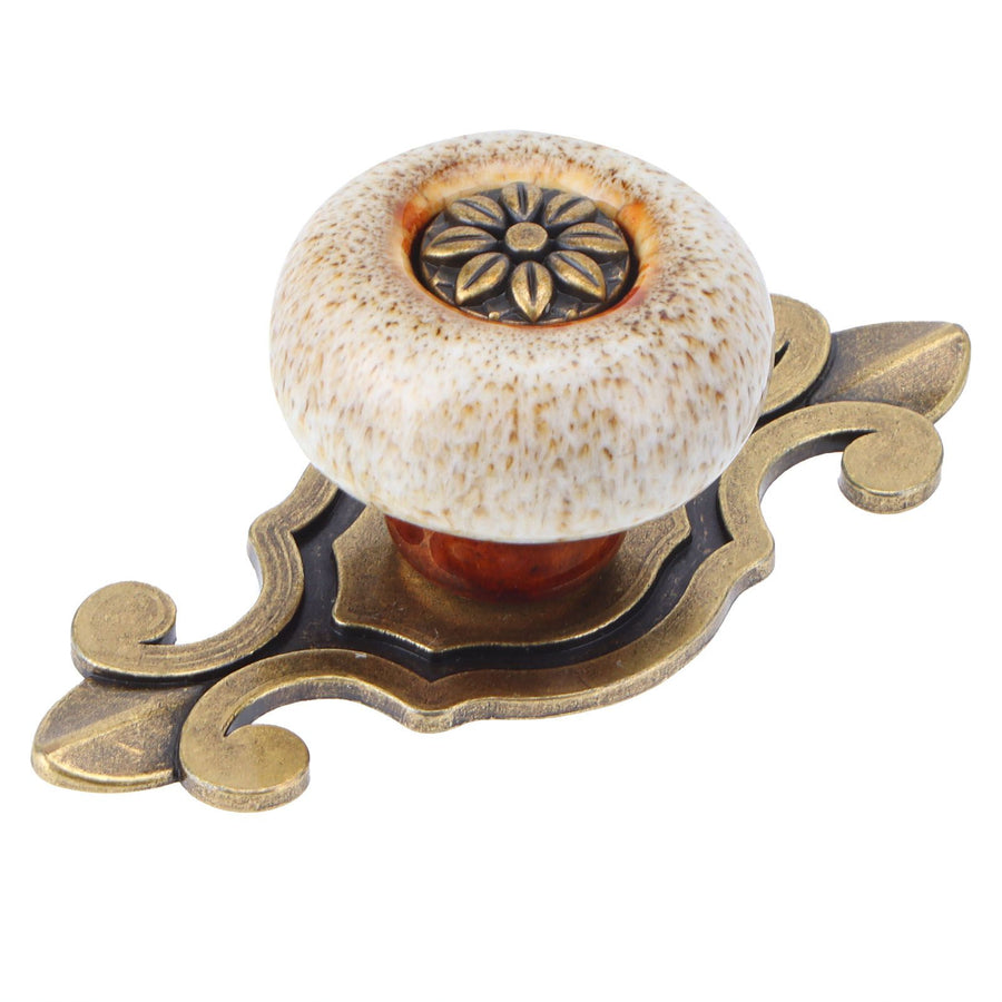Furniture Handle Originality Cabinet Wardrobe Drawer Knobs Furniture Accessory Antique Copper Style