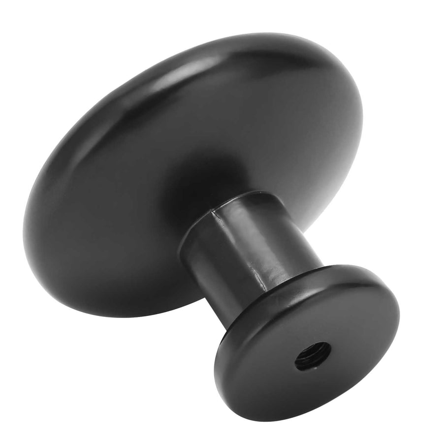 Black Cabinet Handle Zinc Alloy Pull Handle Knob for Wardrobe Door Bathroom Bedroom