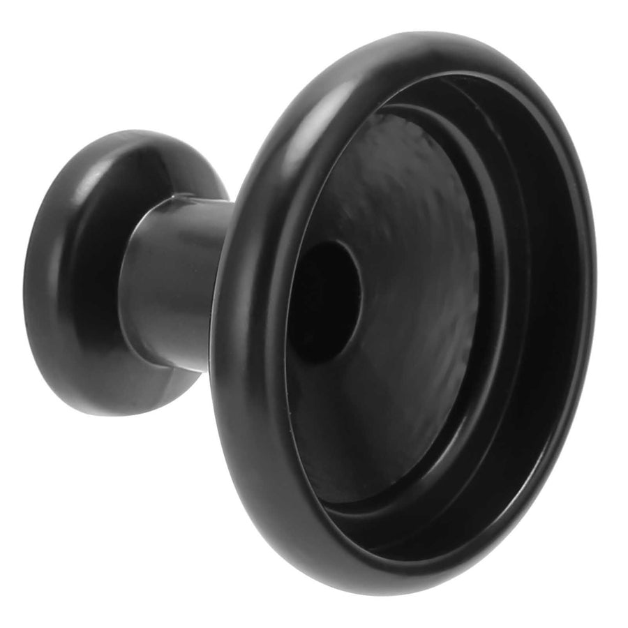 Black Cabinet Handle Zinc Alloy Pull Handle Knob for Wardrobe Door Bathroom Bedroom