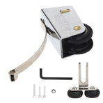 Sliding Door Pulley Double Row Rollers Upper Lower Wheel PushPull Flexible Hardware
